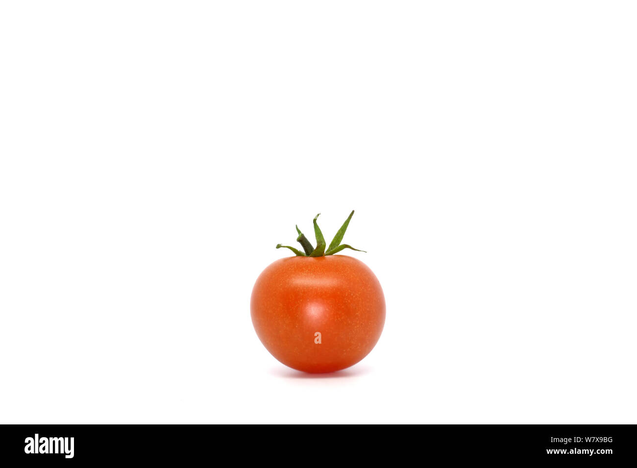 cherry tomatoes isolated on white background Stock Photo - Alamy