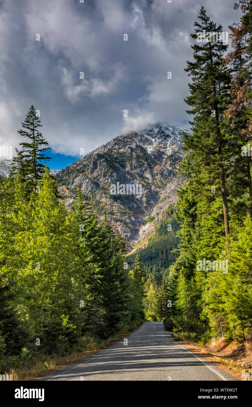 Icicle Ridge Icicle Ridge, view from Icicle Road, North Cascades, Okanogan-Wenatchee ...