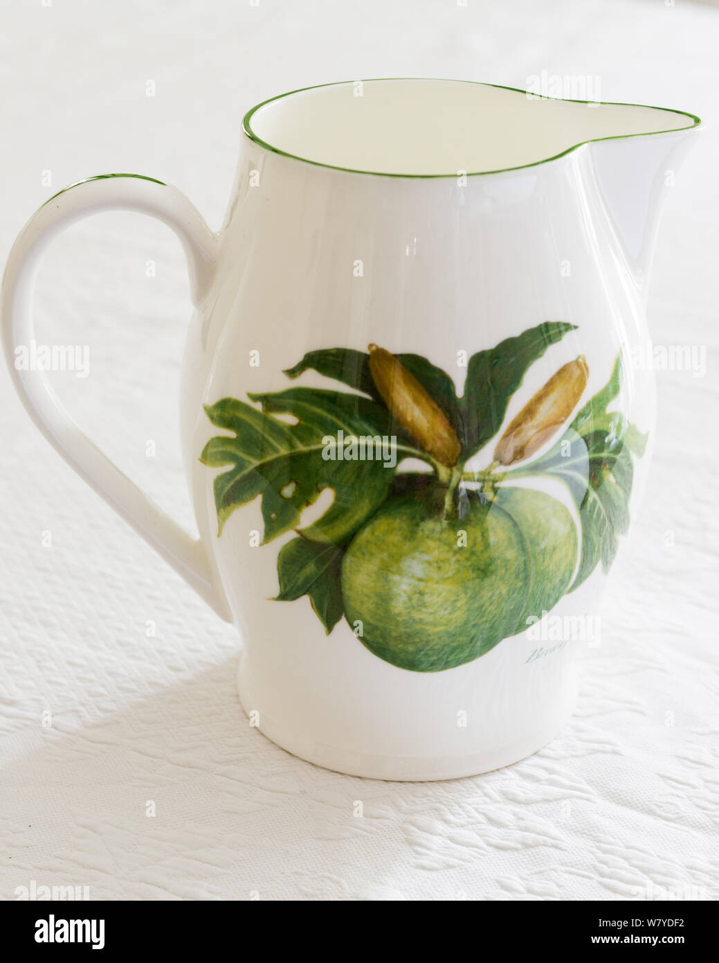 Pitcher from Jenny Mein's breadfruit collection Stock Photo