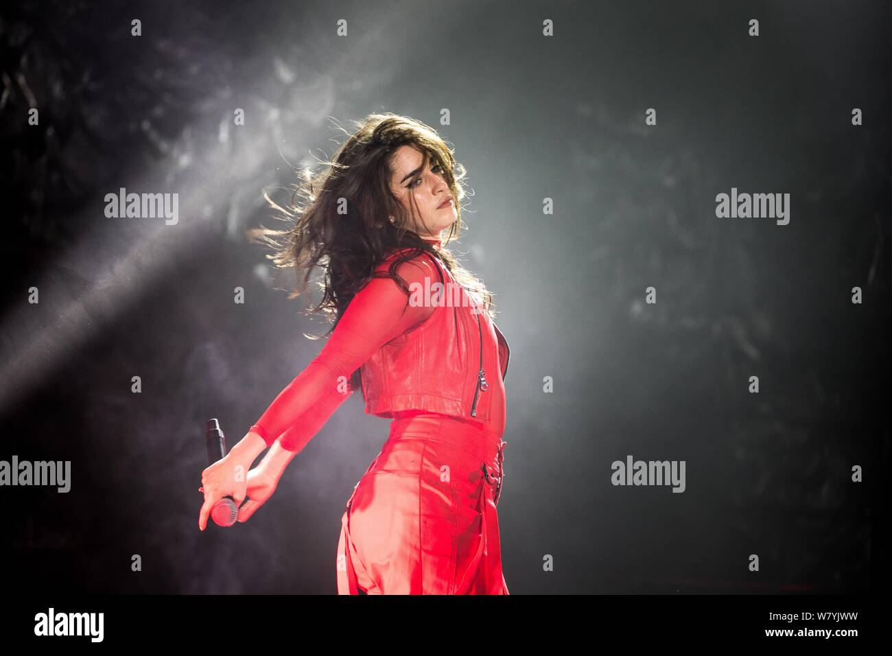 Lauren Jauregui Of American Girl Group Fifth Harmony Performs During A lauren-jauregui-of-american-girl-group-fifth-harmony-performs-during-a