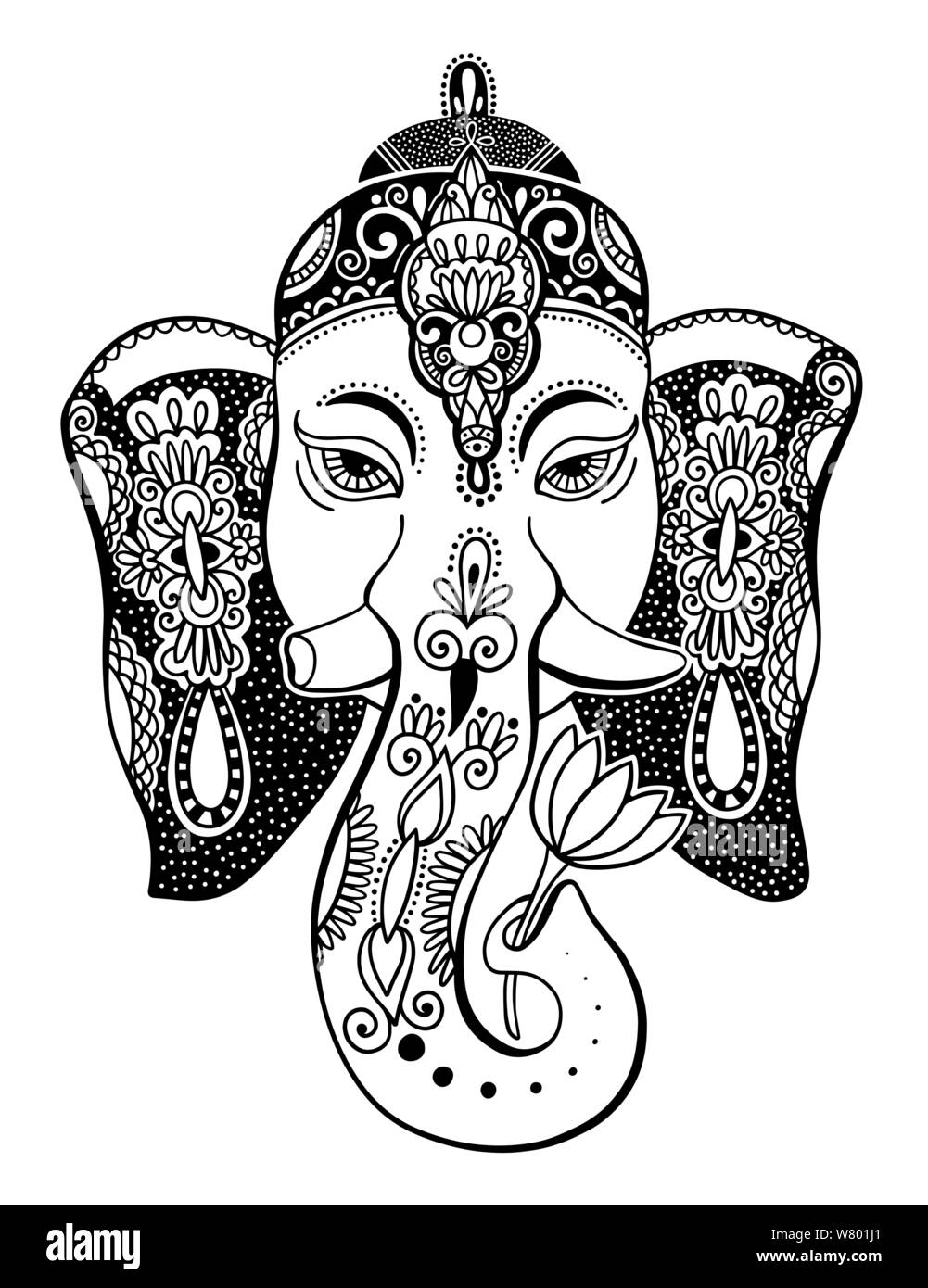 How to draw ganesh | Drawing of God Ganesha | step by step - YouTube-saigonsouth.com.vn