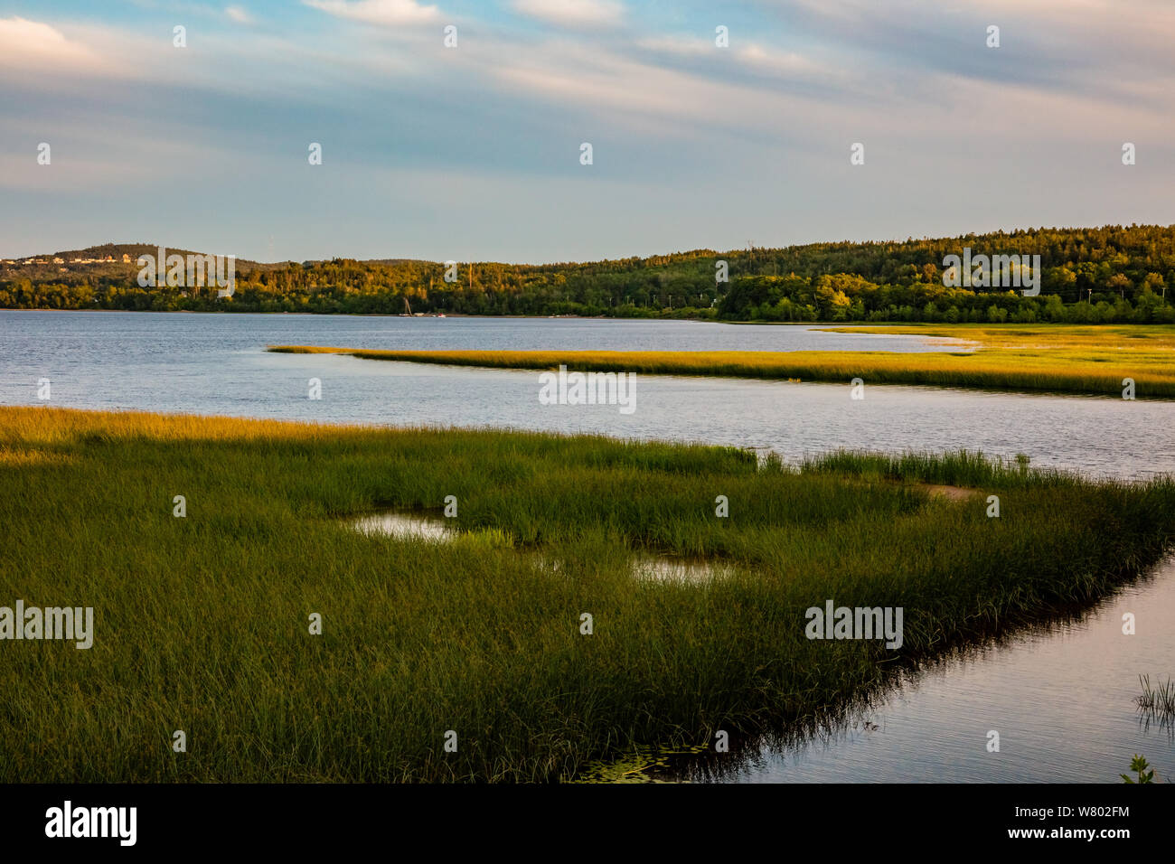 Nerepis River, Grand BayWestfield, New Brunswick Stock Photo Alamy