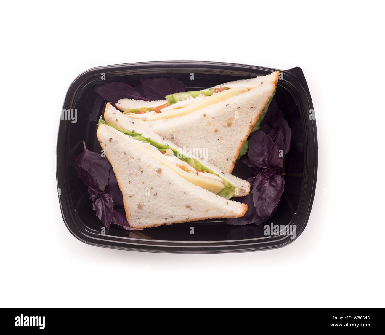 Healthy nutritious snacks with vegetables in black delivery box Stock Photo Alamy