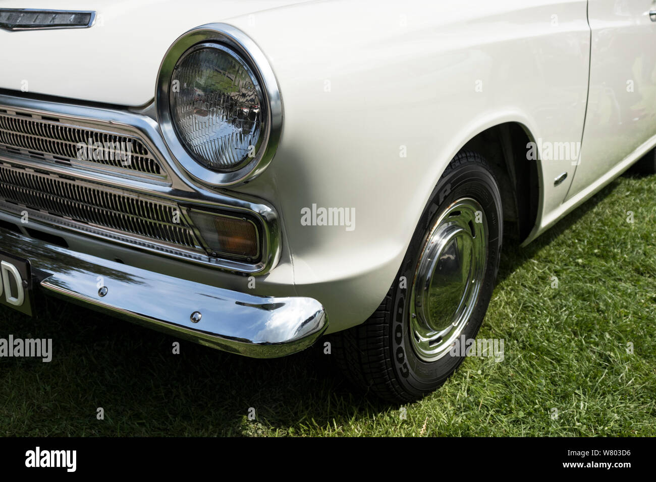 Ford Cortina Mark 1 front wing Stock Photo - Alamy
