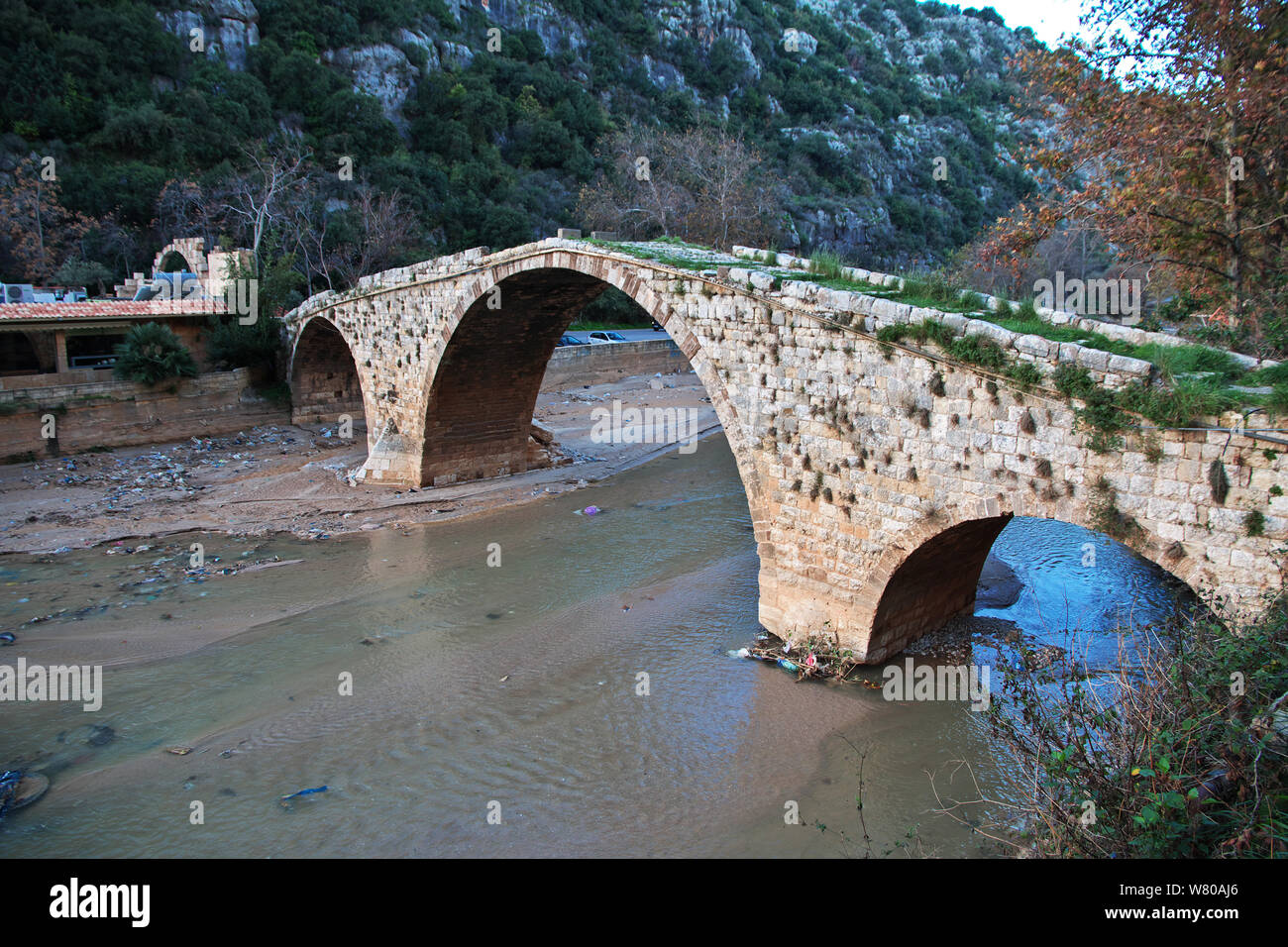Nahr al kalb Dog river, Lebanon Stock Photo Alamy