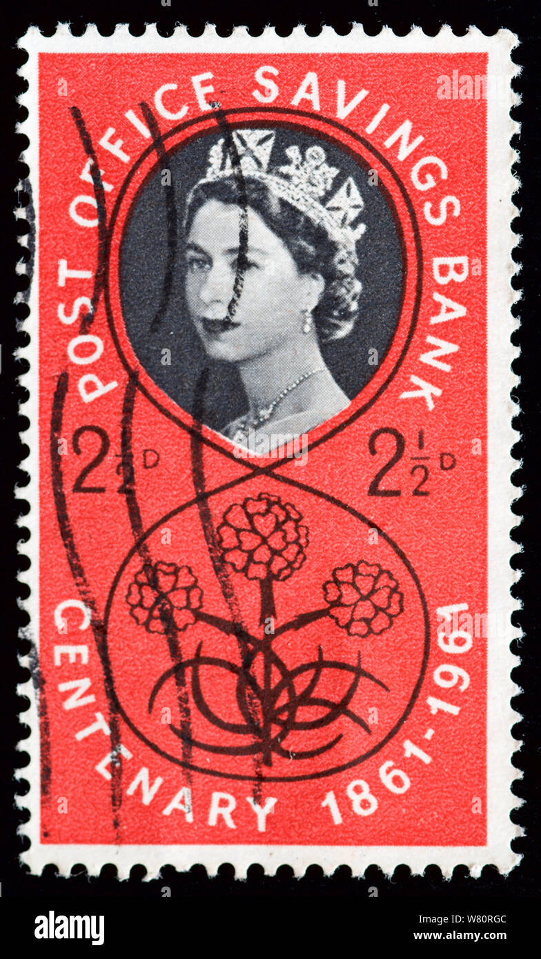 Great Britain Postage Stamp Post Office Savings Bank Stock Photo Alamy