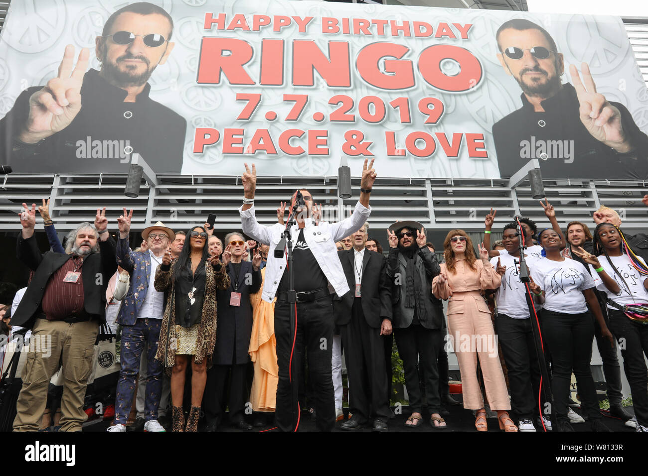 Ringo Starr's 11th Annual Peace and Love Birthday Celebration at