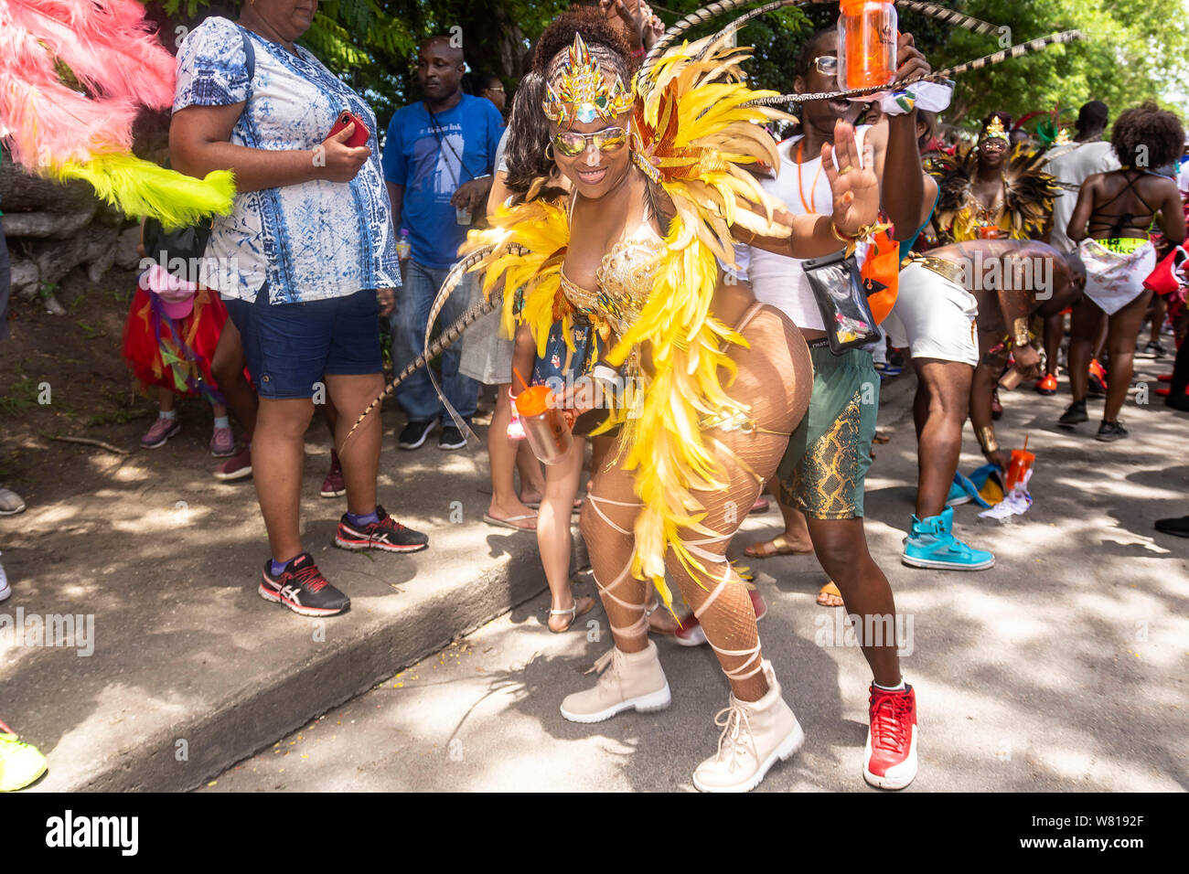 Kadooment Day in Barbados 2019 Stock Photo Alamy