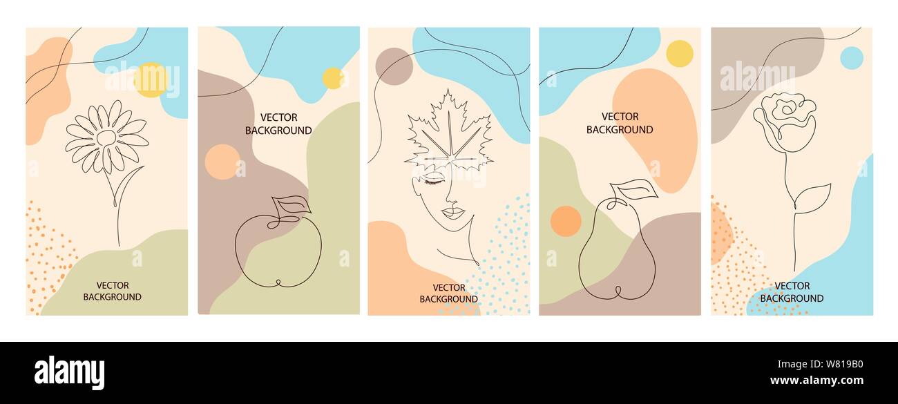 wallpaper for social media stories Stock Vector Image & Art - Alamy