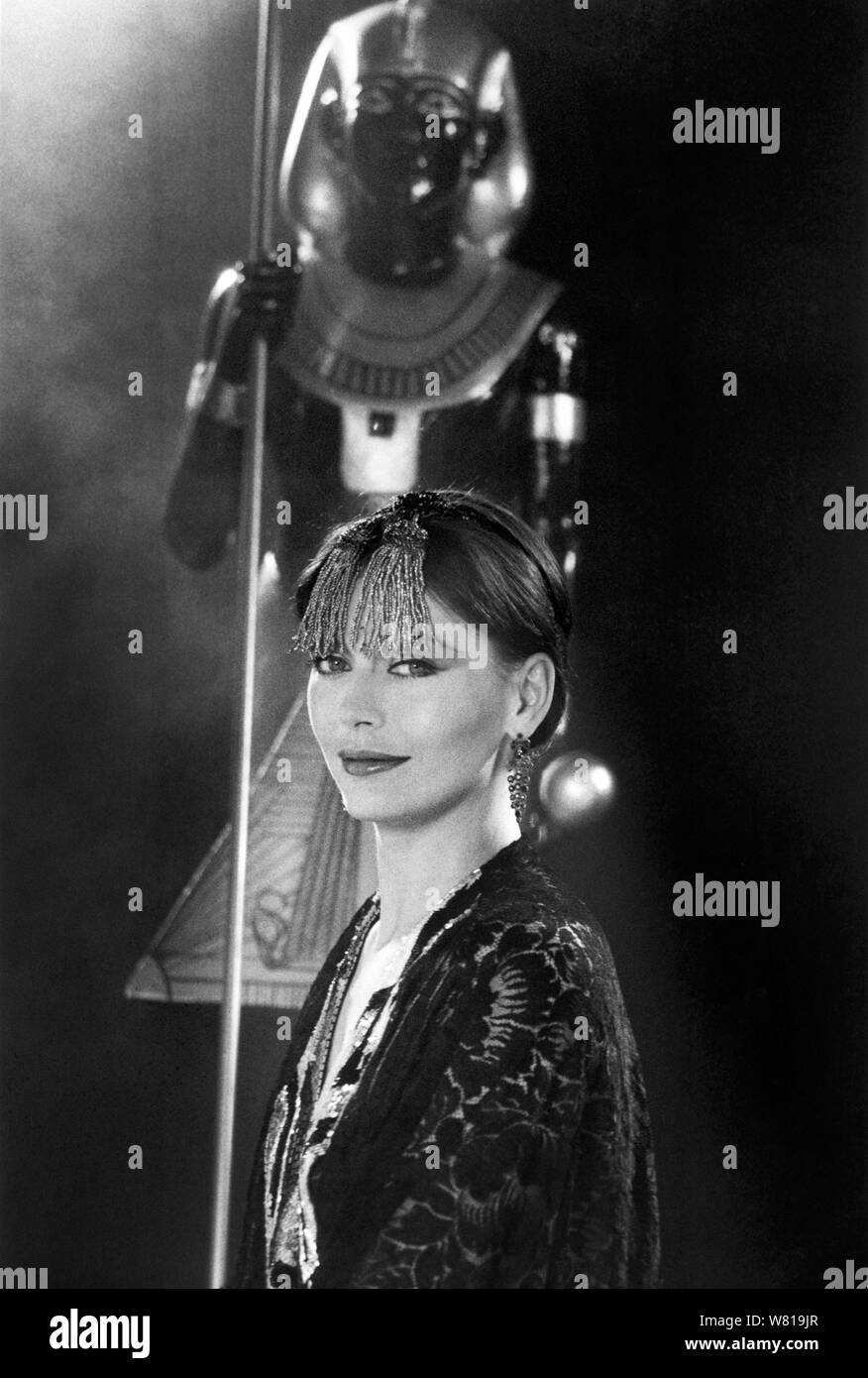 Lesley anne down sphinx 1981 Black and White Stock Photos & Images - Alamy