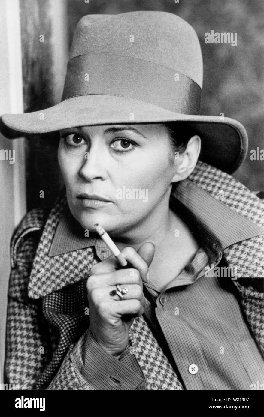 Faye Dunaway, Publicity Portrait for the Film, 'Eyes of Laura Mars', Columbia Pictures, 1978 Stock Photo