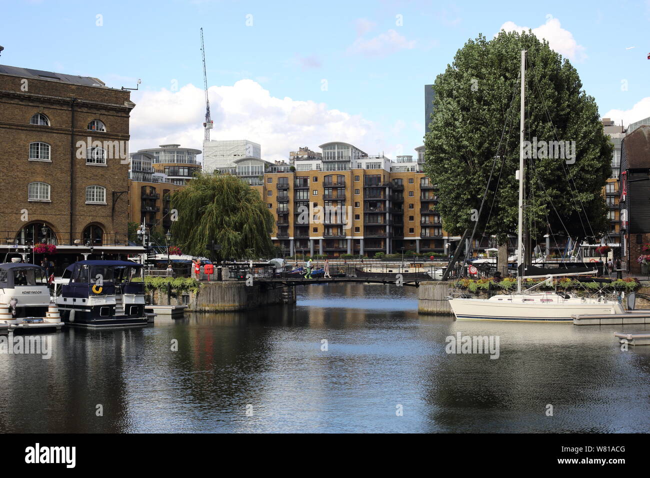 St Katherine's Dock, London Stock Photo Alamy