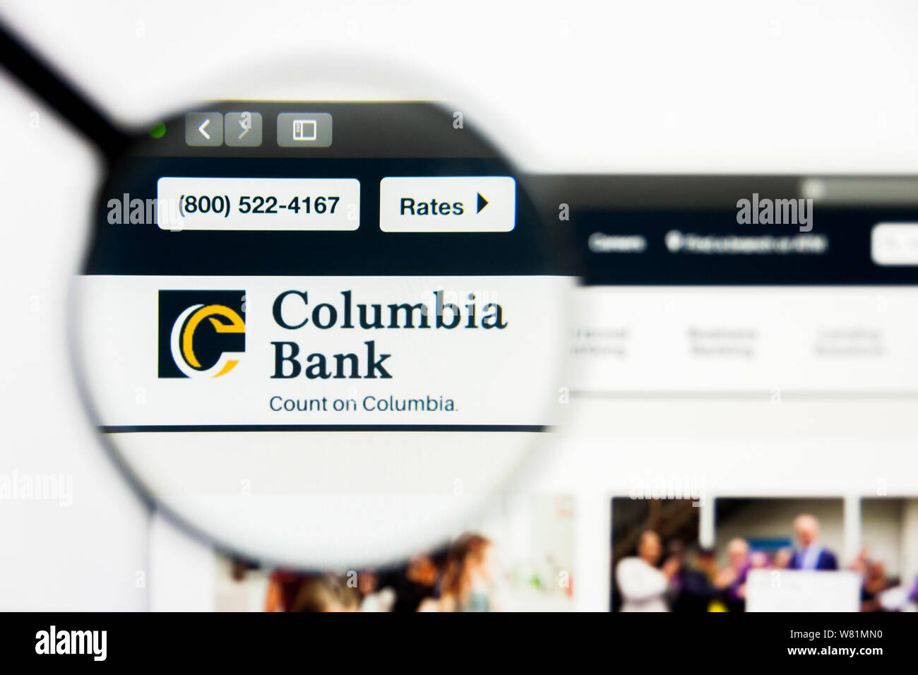 columbia bank home page