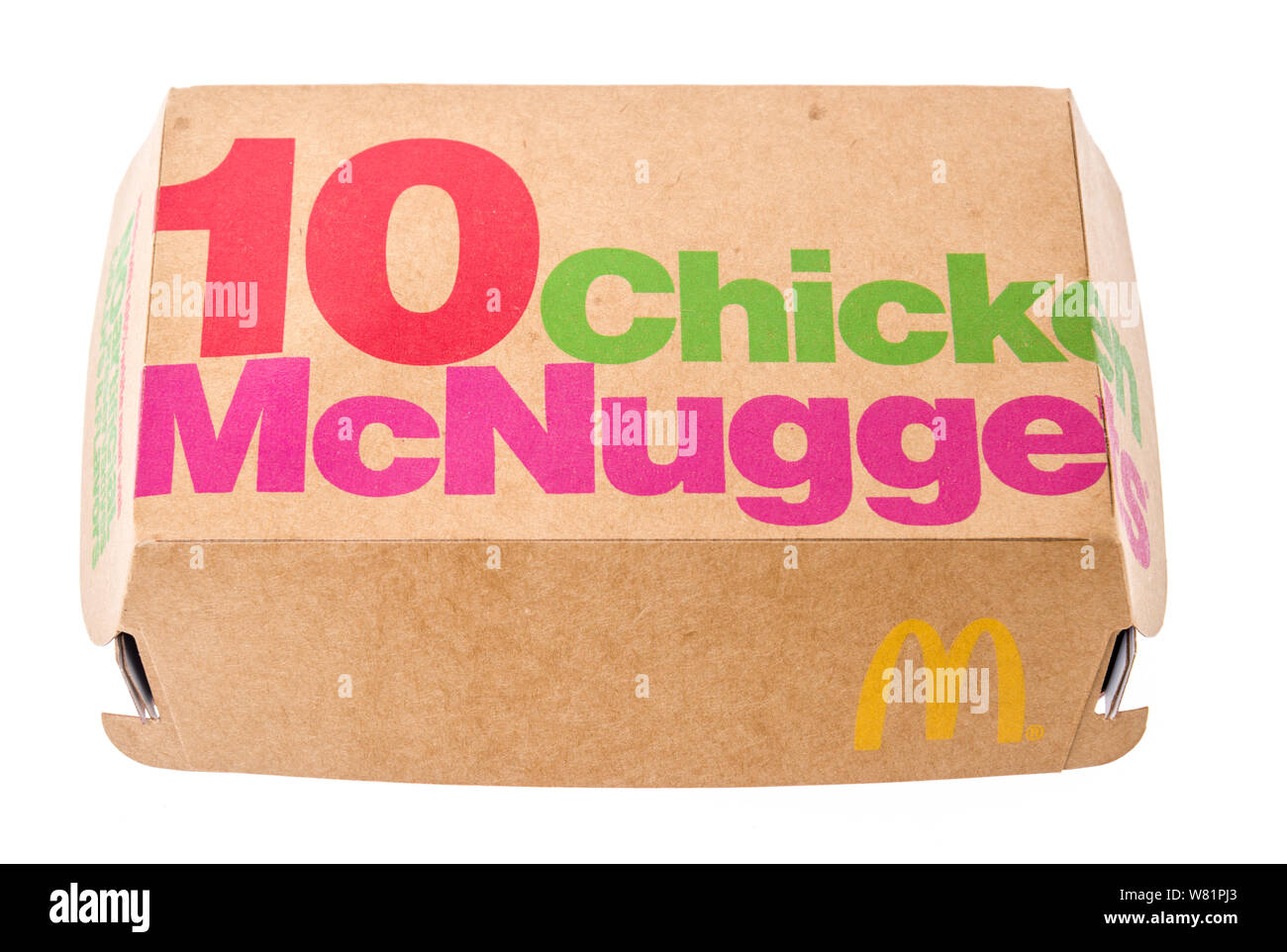 Mcdonalds chicken nuggets box hi-res stock photography and images - Alamy