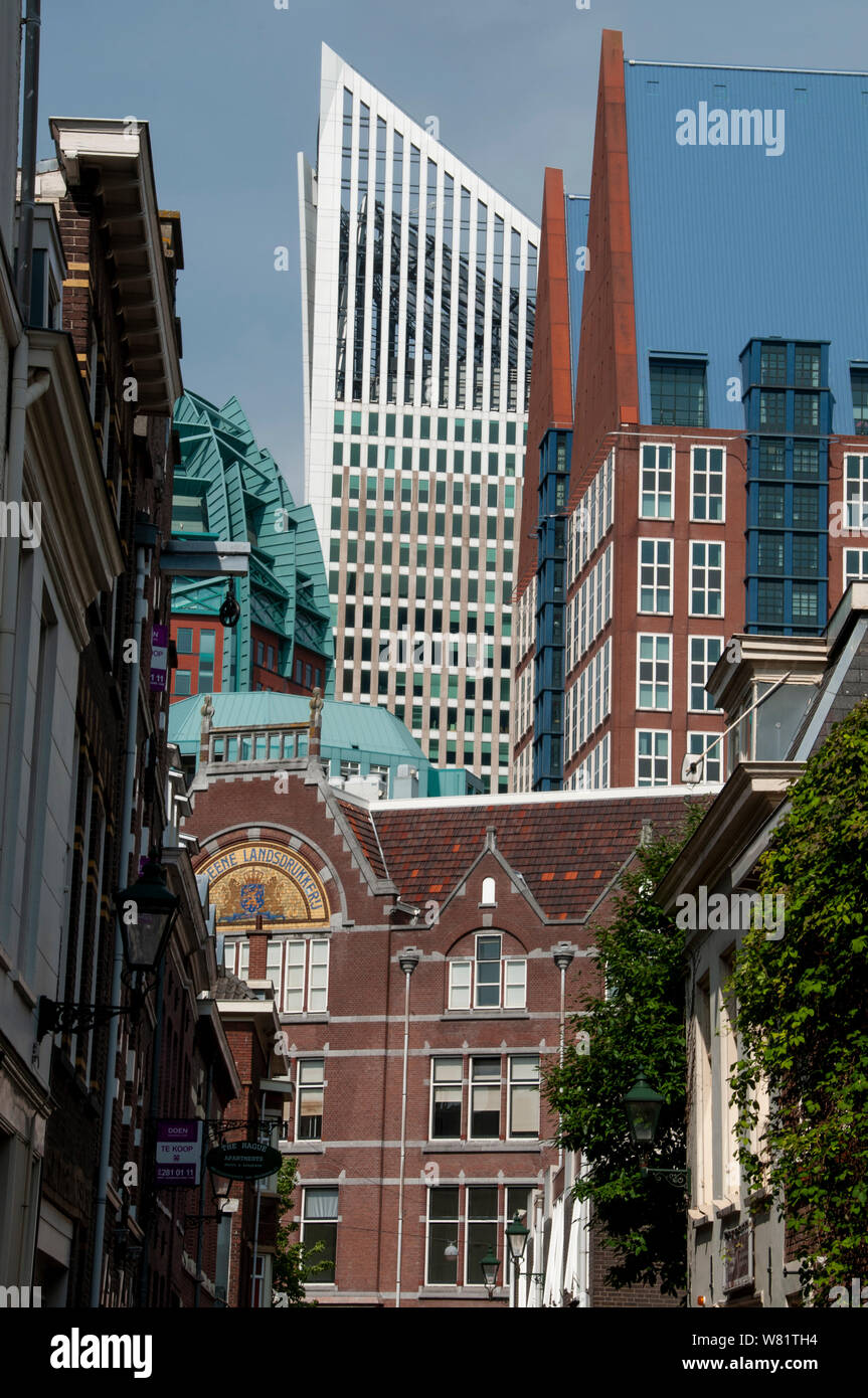 The New Hague City centre under construction. Charles M. Vella/Alamy Stock Photo. Stock Photo