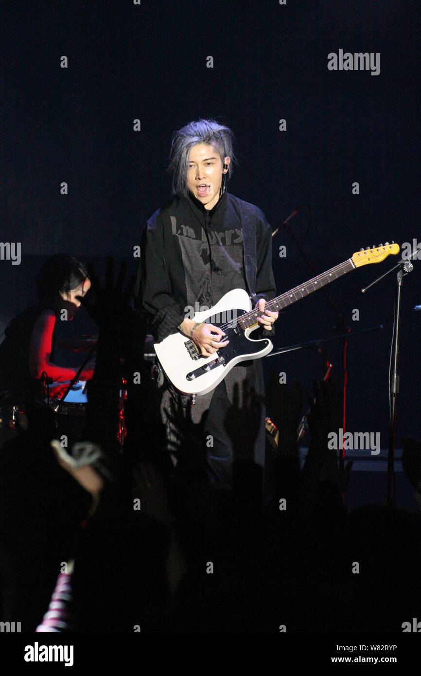 Japanese singer and actor Takamasa Ishihara, better known by his stage