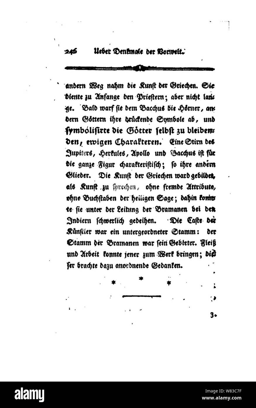 De Zerstreute Blätter IV (Herder) 268. Stock Photo