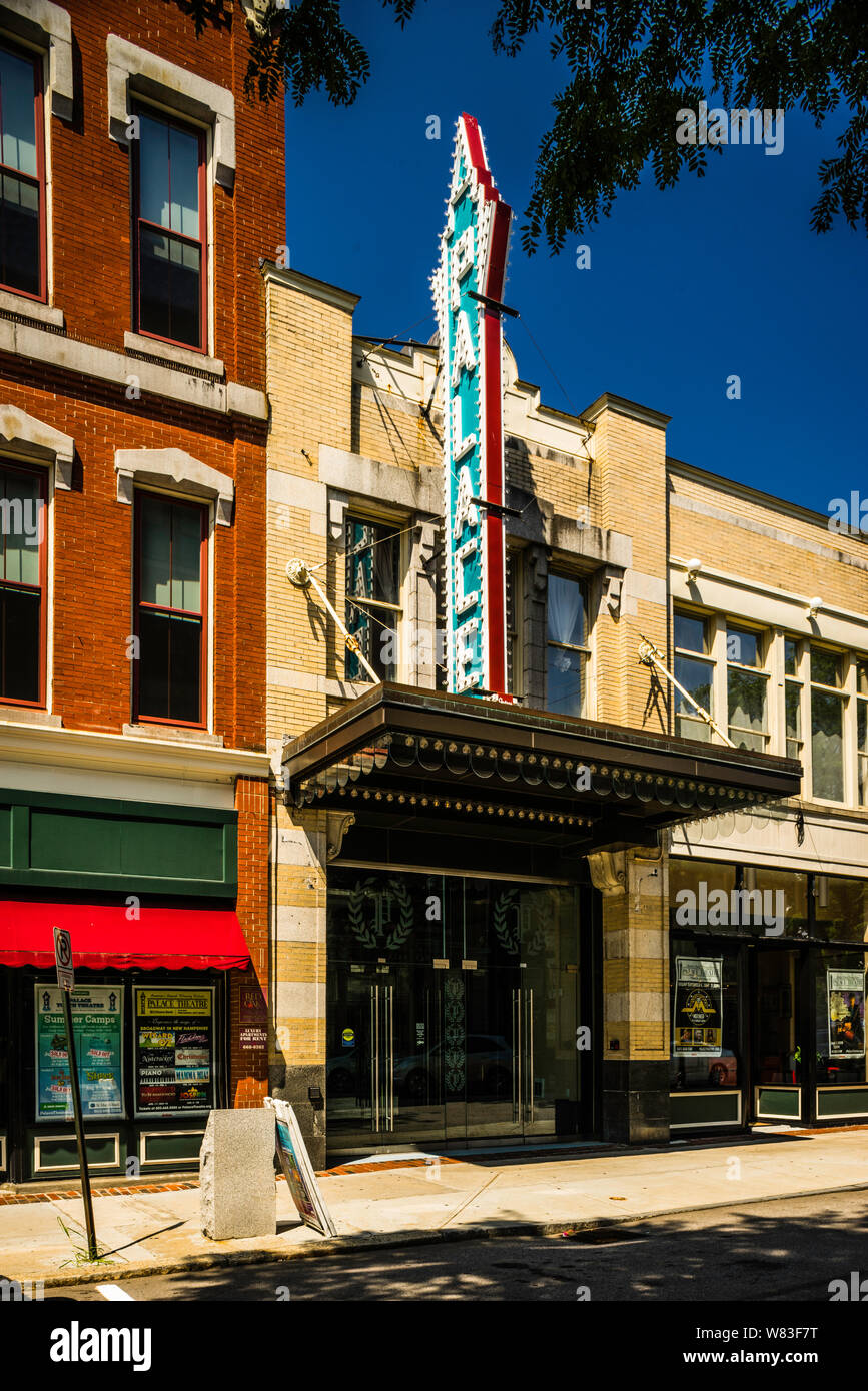 Palace Theatre   Manchester, New Hampshire, USA Stock Photo