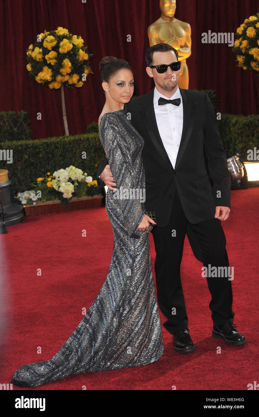 LOS ANGELES, CA. March 07, 2010: Nicole Ritchie & Joel Madden at the ...