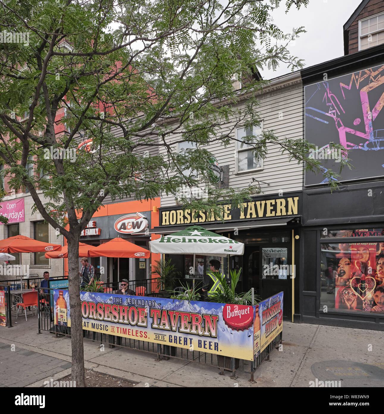 Horseshoe Tavern Toronto Stock Photo Alamy