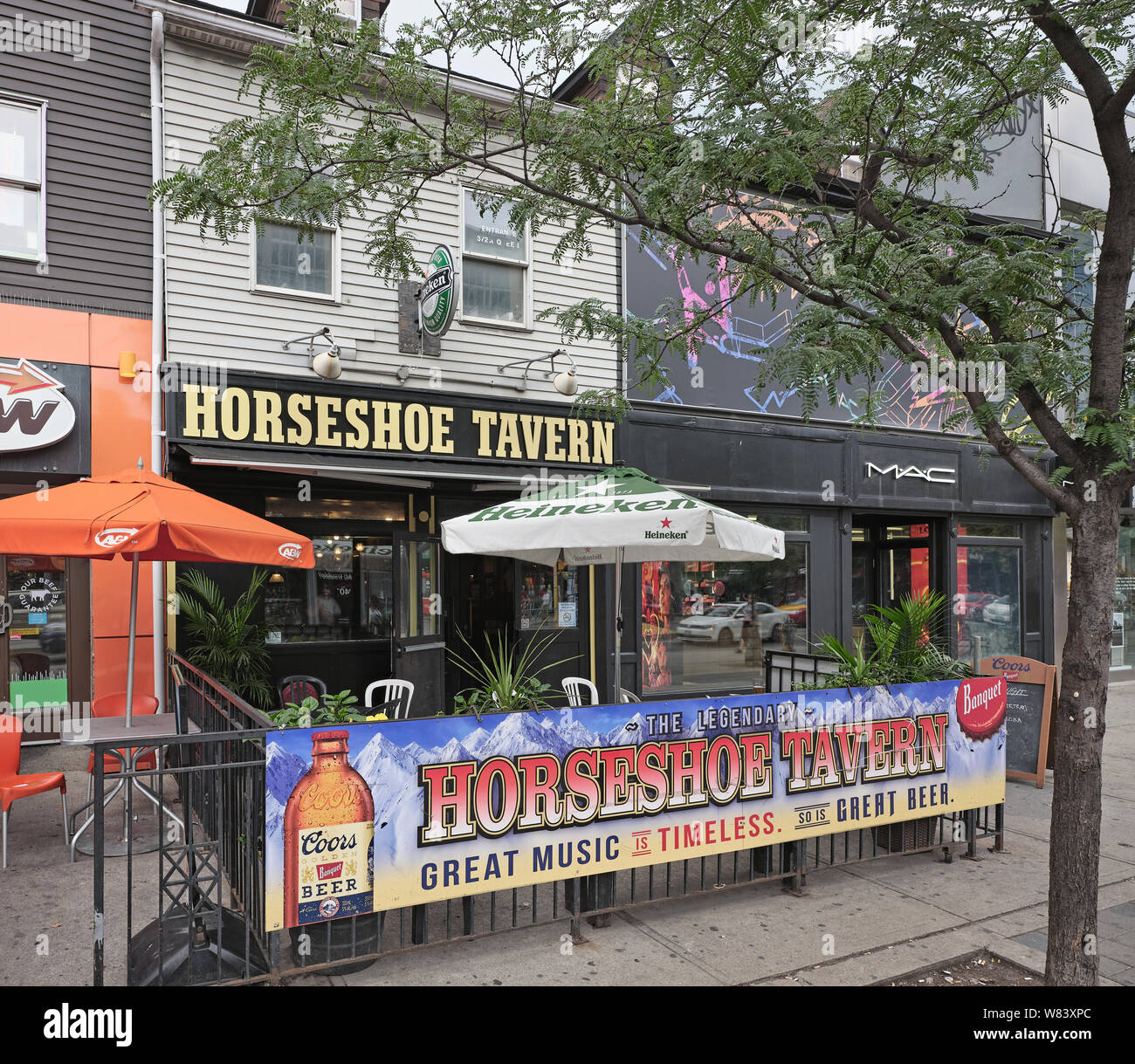 Horseshoe Tavern Toronto Stock Photo Alamy