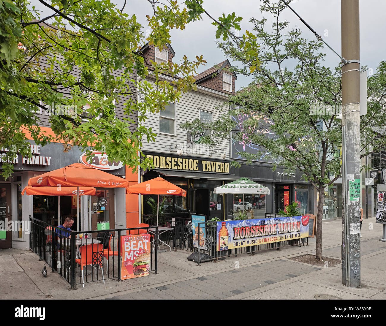 Horseshoe Tavern Toronto Stock Photo Alamy