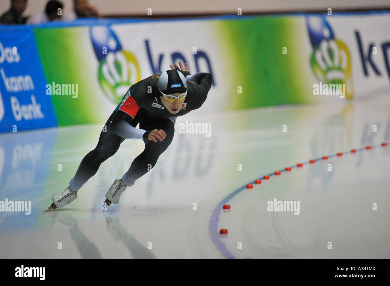Shunsuke Nakamura of Japan competes in the 1000m Men Division B during