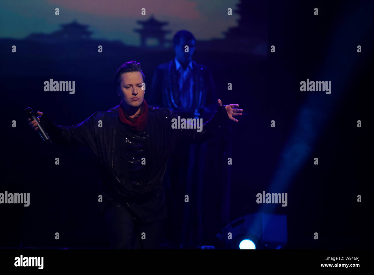 Russian singer-songwriter Vitaliy Vladasovich Grachov, better known by ...