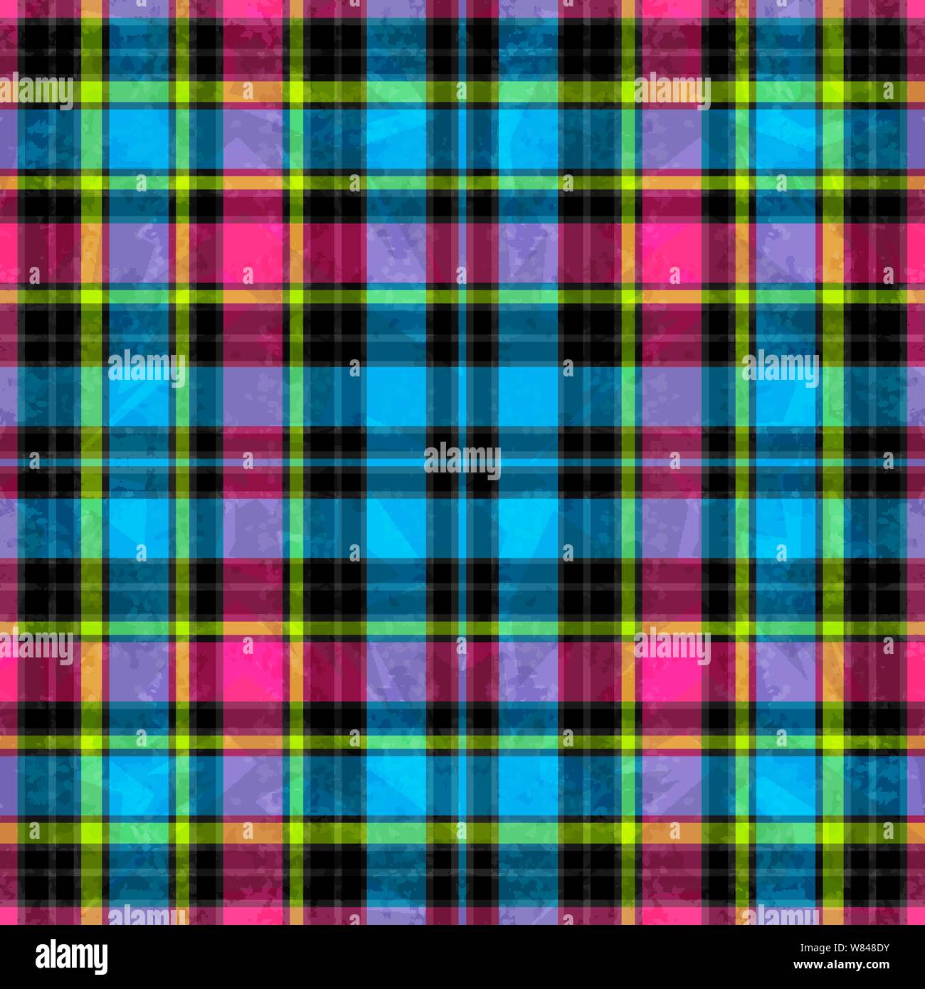 colored bright lines. abstract geometric background. grunge effect. Stock Vector