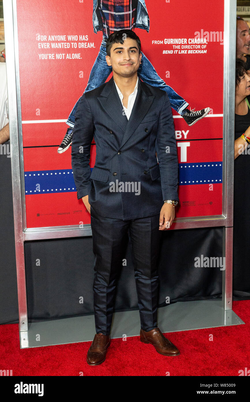 Asbury Park, NJ - August 7, 2019: Aaron Phagura attends premiere of ...