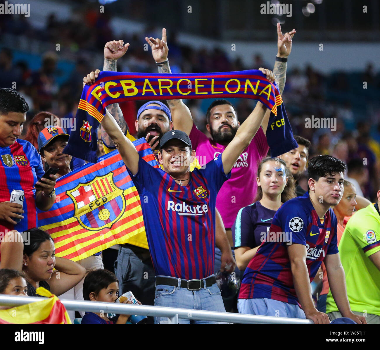 Female Barcelona Football Club Supporter Wearing Editorial Stock Photo -  Stock Image