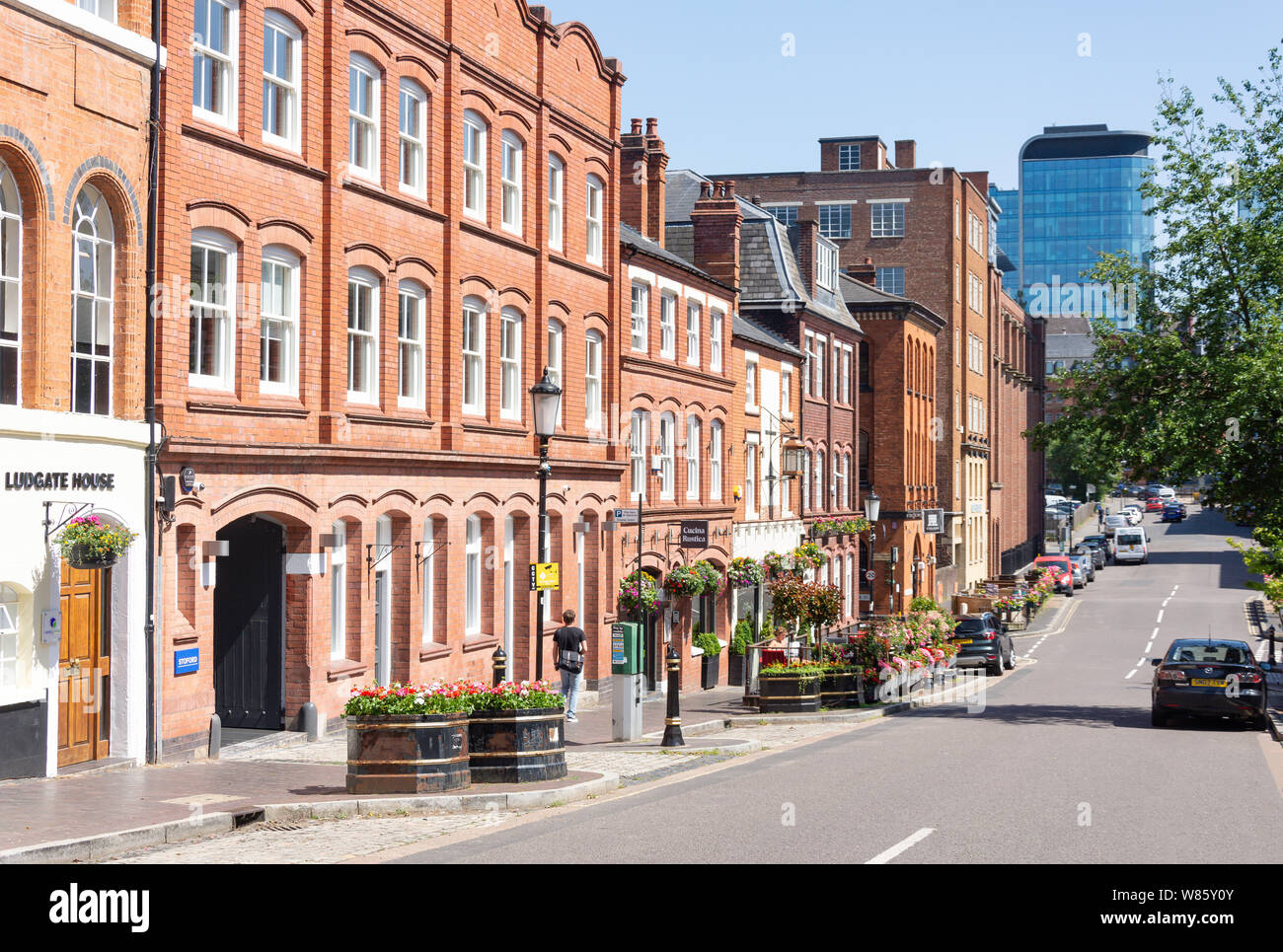 Ludgate Hill, Jewellery Quarter, Birmingham, West Midlands, England, United Kingdom Stock Photo