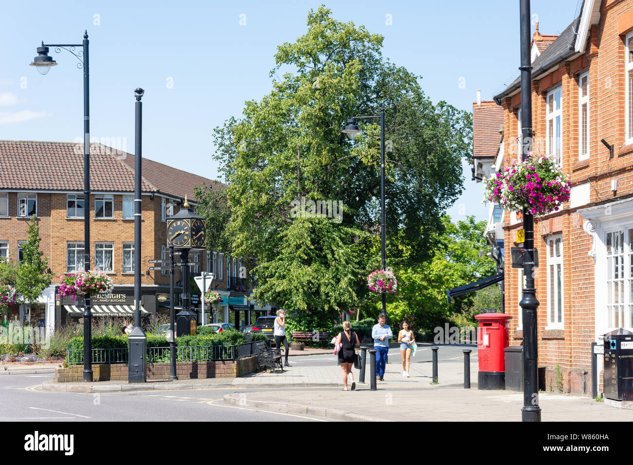 High Street, Cobham, Surrey, England, United Kingdom Stock Photo Alamy