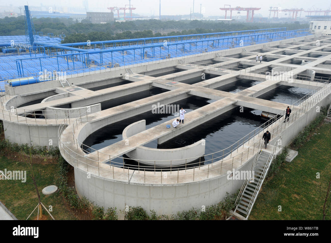 Sewage treatment plant china hi-res stock photography and images - Alamy