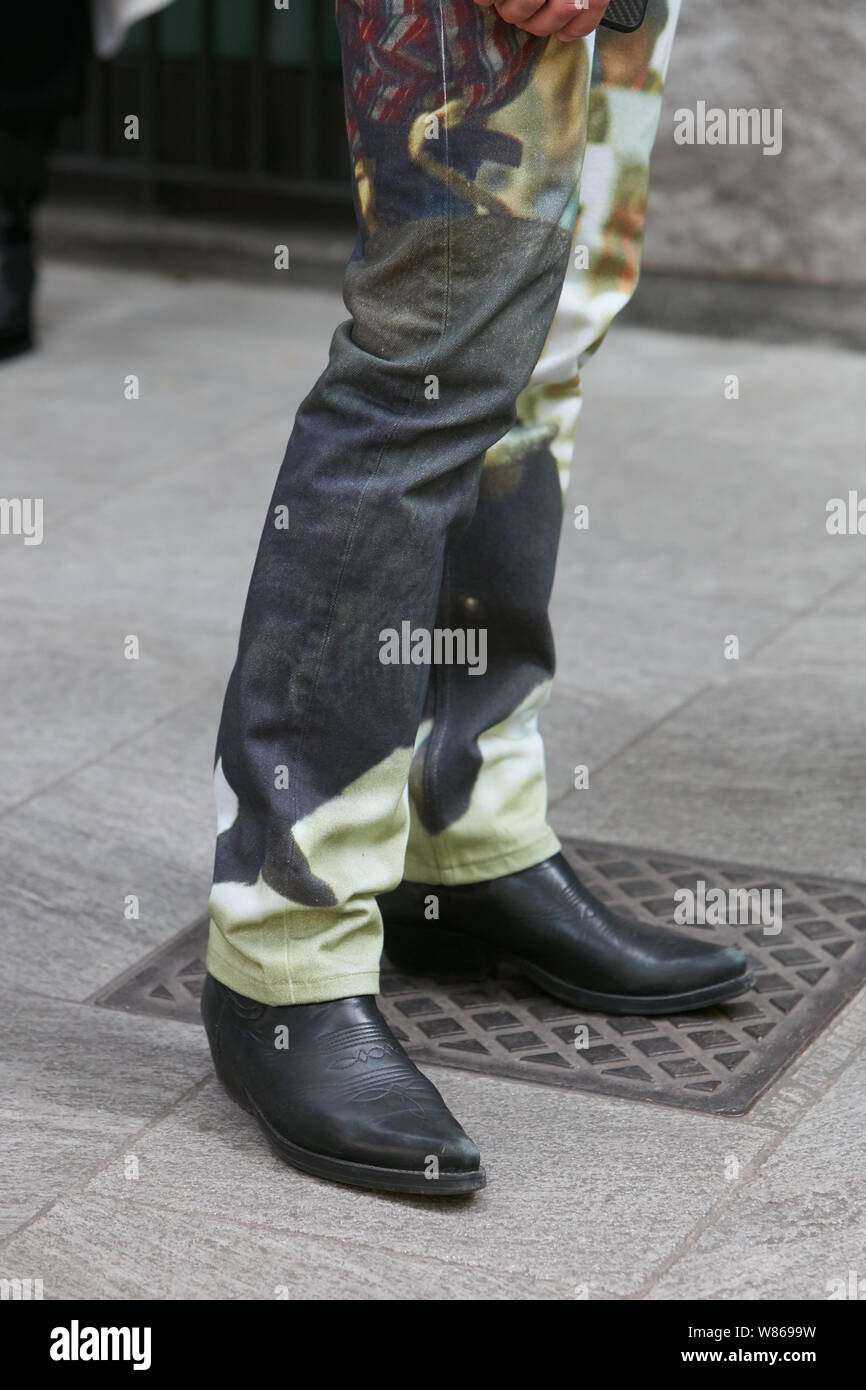 armani cowboy boots