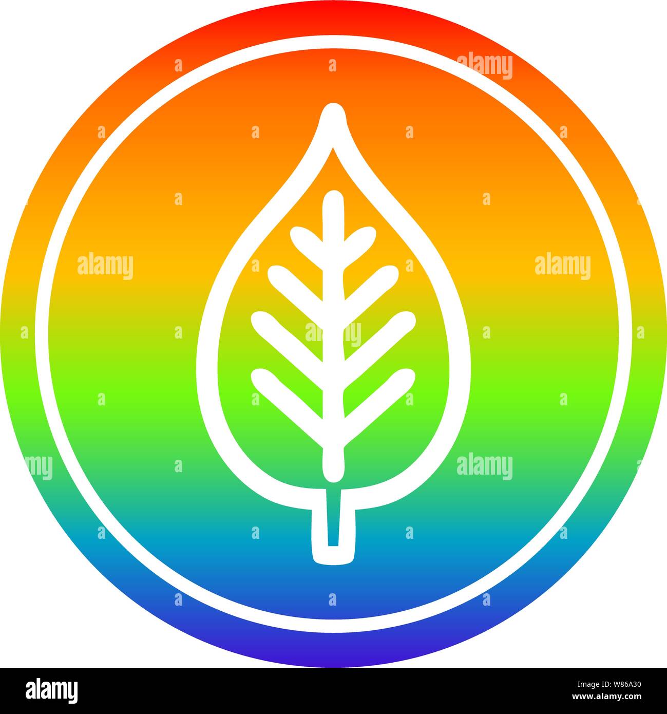 Leaf Finish Stock Vector Images - Alamy