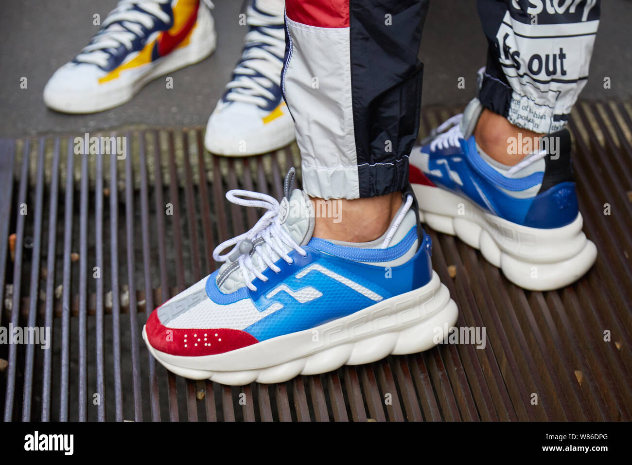 Versace sneakers hi-res stock photography and images - Alamy