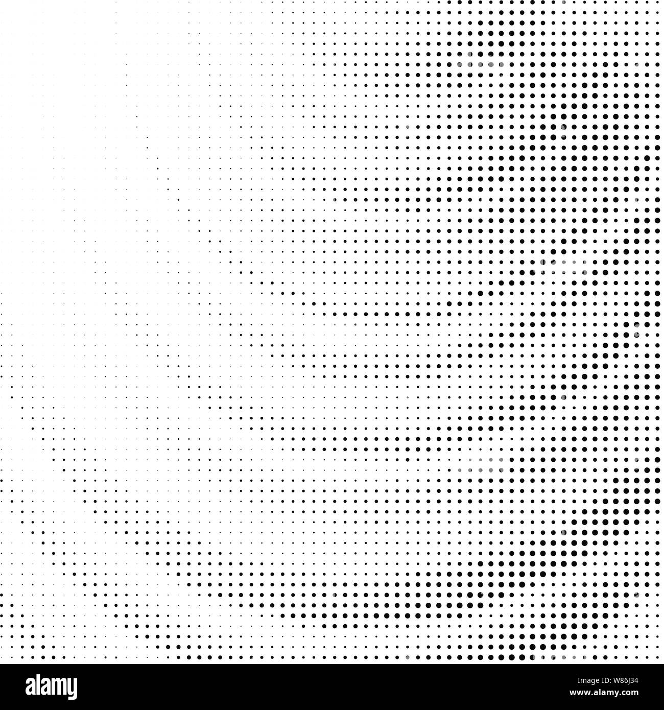 Halftone Pattern. Set of Dots. Dotted Texture. Overlay Grunge Template ...