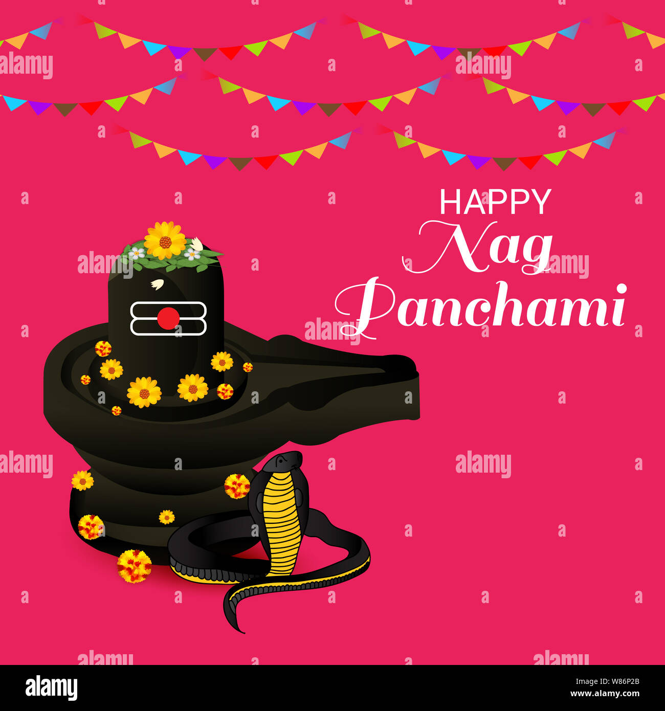 Vector illustration of a Banner for Nag Panchami with Hindi Text Stock Photo - Alamy Vector illustration of a Banner for Nag Panchami with Hindi Text Stock Photo - Alamy