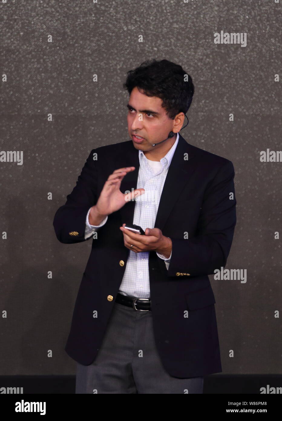 Salman Khan Founder Of Khan Academy Delivers A Speech At The