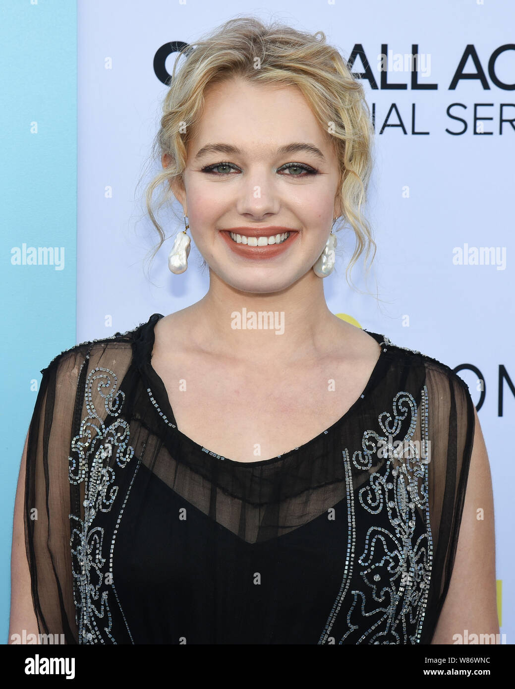 August 7, 2019, Beverly Hills, California, USA Sadie Calvano attends(01)