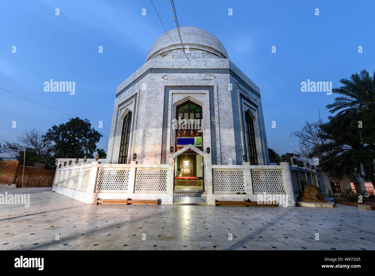 Rehman Baba ,a renowned sufi dervish and poet,tomb located in Hazar Khwani Peshawar, Pakistan Stock Photo