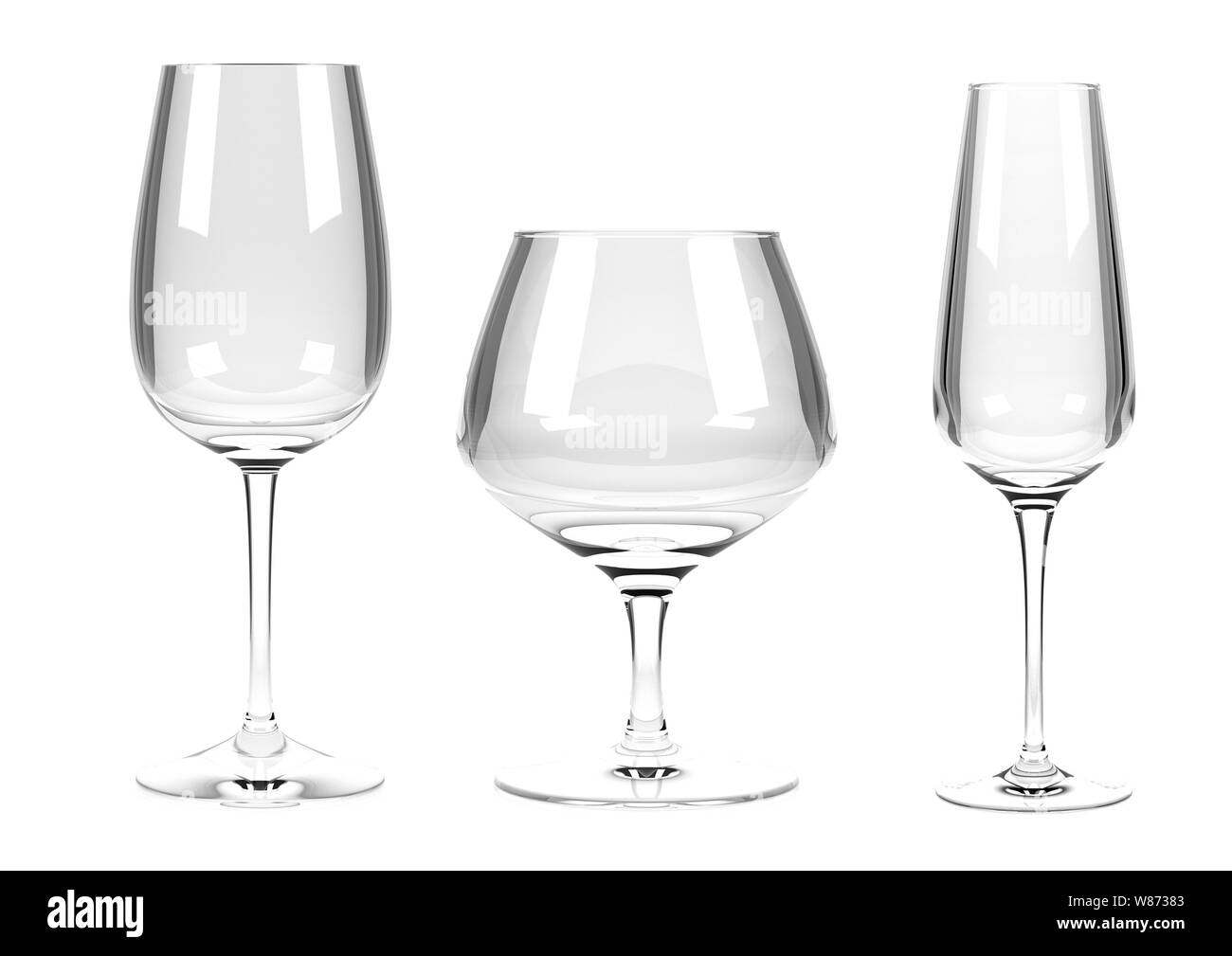 Wine Glasses Set Stock Photo Alamy wine-glasses-set-stock-photo-alamy
