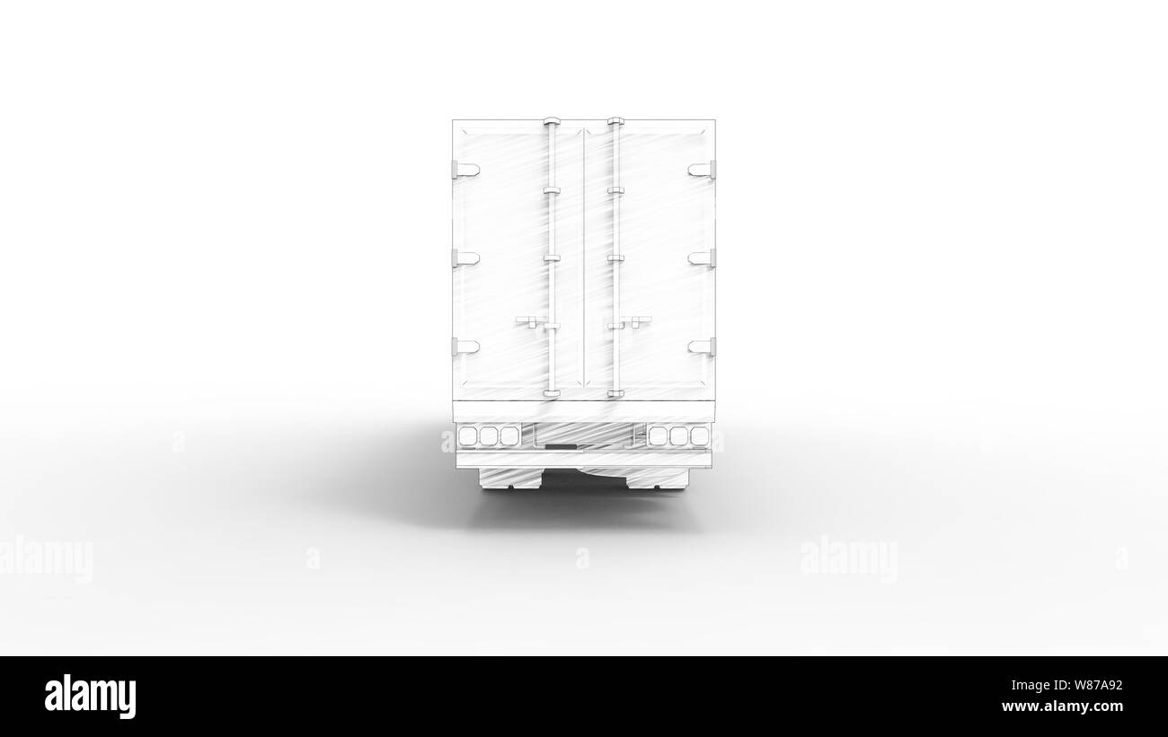 Business in a shipping container Black and White Stock Photos & Images ...