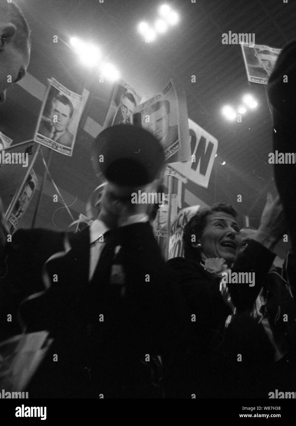 Republican national convention Black and White Stock Photos & Images