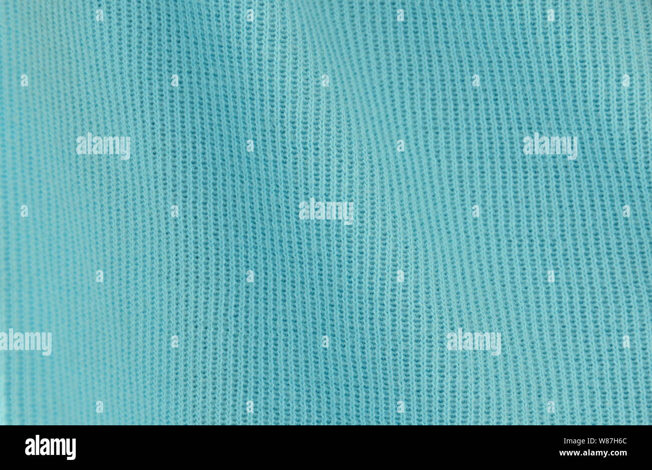 blue spandex fabric texture and background Stock Photo