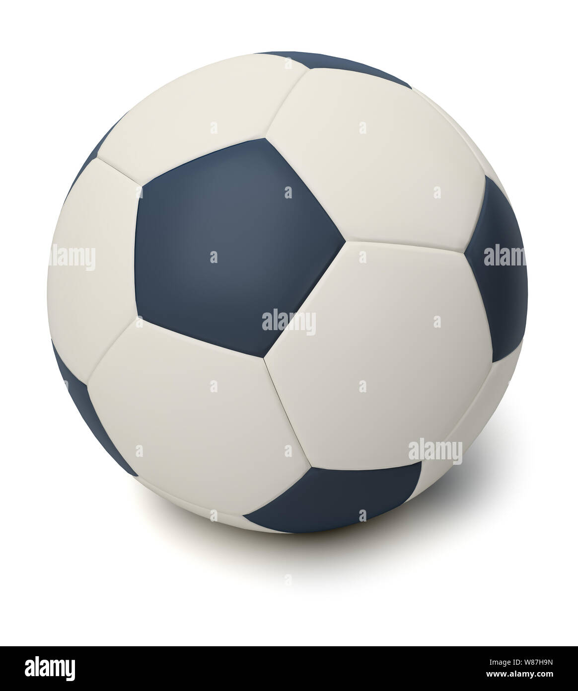 Soccer ball. 3d image. Isolated white background Stock Photo - Alamy