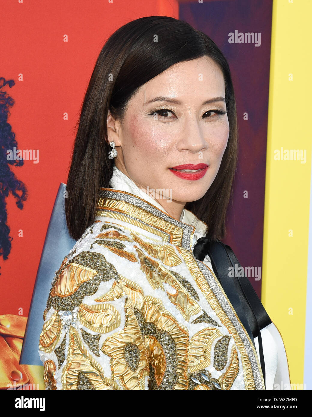 Beverly Hills California USA 07th Aug 2019 Lucy Liu CBS All 