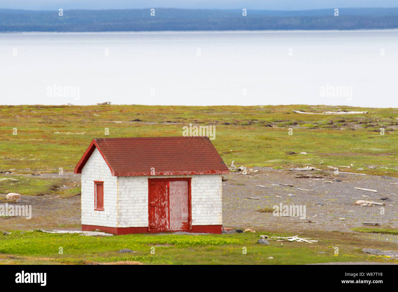 Point Riche Lighthouse shed, Port au Choix National Historic Site