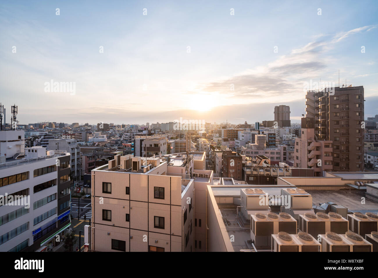 Tokyo cityscape mt fuji hi-res stock photography and images - Alamy